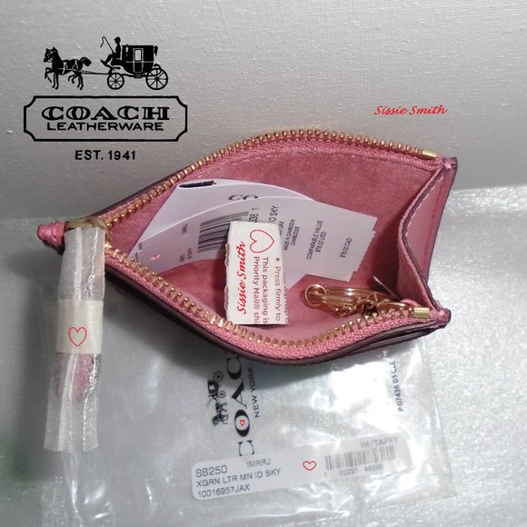 Mini Dempsey Camera Bag with Garden Plaid Print & Coach Patch - Picture 8 of 15